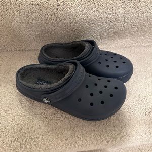 Kids Classic Lined Crocs, Sized J2